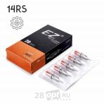 Картриджи для художественной татуировки EZ Revolution RC1214RS-1 Round Shader 14, 0,35 мм, блистер 5 шт.