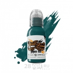 Краска для художественной татуировки World Famous Tattoo Ink by Ryan Smith, Jade, 30 мл