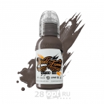 Краска для художественной татуировки World Famous Tattoo Ink by Pony Lawson, Dried Mud, 30 мл