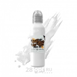 Краска для художественной татуировки World Famous Tattoo Ink, Fuji Mountain Mixing White, 60 мл