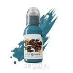 Краска для художественной татуировки World Famous Tattoo Ink, Oleg Cloud Blue, 30 мл
