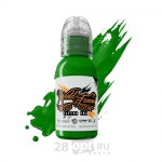 Краска для художественной татуировки World Famous Tattoo Ink, Oleg Light Green, 30 мл