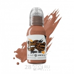 Уцененный товар, Краска для художественной татуировки World Famous Tattoo Ink, Pink Ribbon Dark Honey, 30 мл