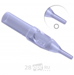Тату-наконечник Round Professional Tip 3, Clear, коробка 50 шт.
