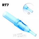Тату-наконечник Round Professional Tip 7, Blue Sea, коробка 50 шт.