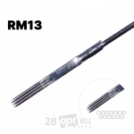 Иглы для художественной татуировки Spark Textured, Round Magnum 13, коробка 50 шт.