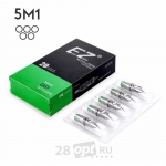 Картриджи для художественной татуировки EZ Revolution RC1205M1-1 Magnum 5, 0,35 мм, коробка 20 шт.