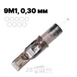Картриджи для художественной татуировки EZ Filter FC-1009M1, Magnum 9, 0,30 мм, коробка 10 шт.